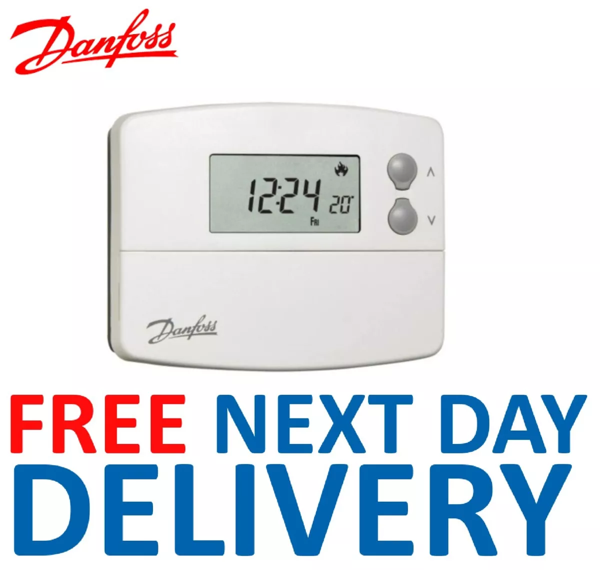 Danfoss TP5000si Wired 5 2 Day Programmable Room Thermostat 087N791000