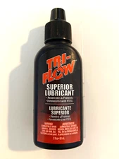 Tri-Flow Superior Lubricant Corrosion Inhibitor Work Tools 2 Ounce Bottle Black