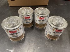 Lot of 4 Oatey 30752 Pvc Clear Primer 16 Oz. each NEW Cpvc Made in USA