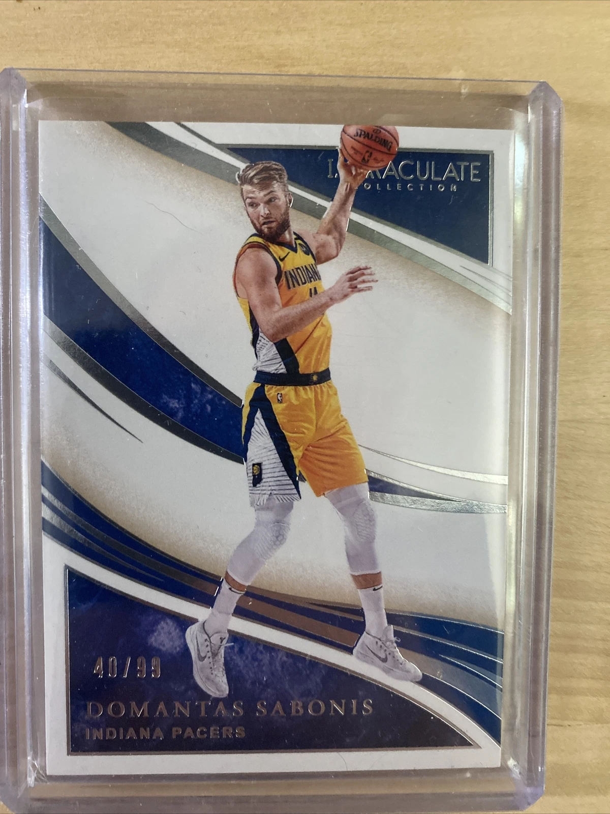 Domantas Sabonis trading card