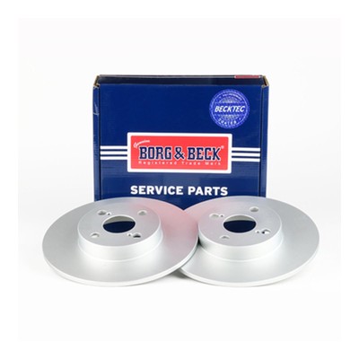 2x Brake Disc Borg&Beck for Corolla Liftback Compact Levin Sprinter Transporter