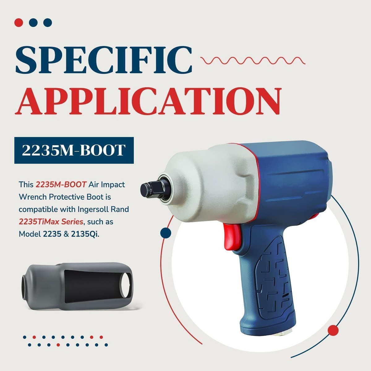 Rand Impact 2235timax Series Impact Wrench Milwaukee Protective