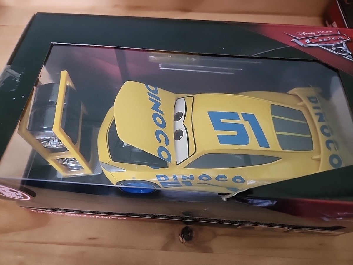 Disney Pixar Cars 3 - 1/24th Scale Jada Dinoco Cruz Ramirez w/Tire