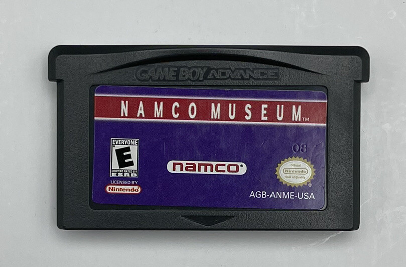 Namco Museum GBA Game Cartridge Only Nintendo Game Boy Advance 2001