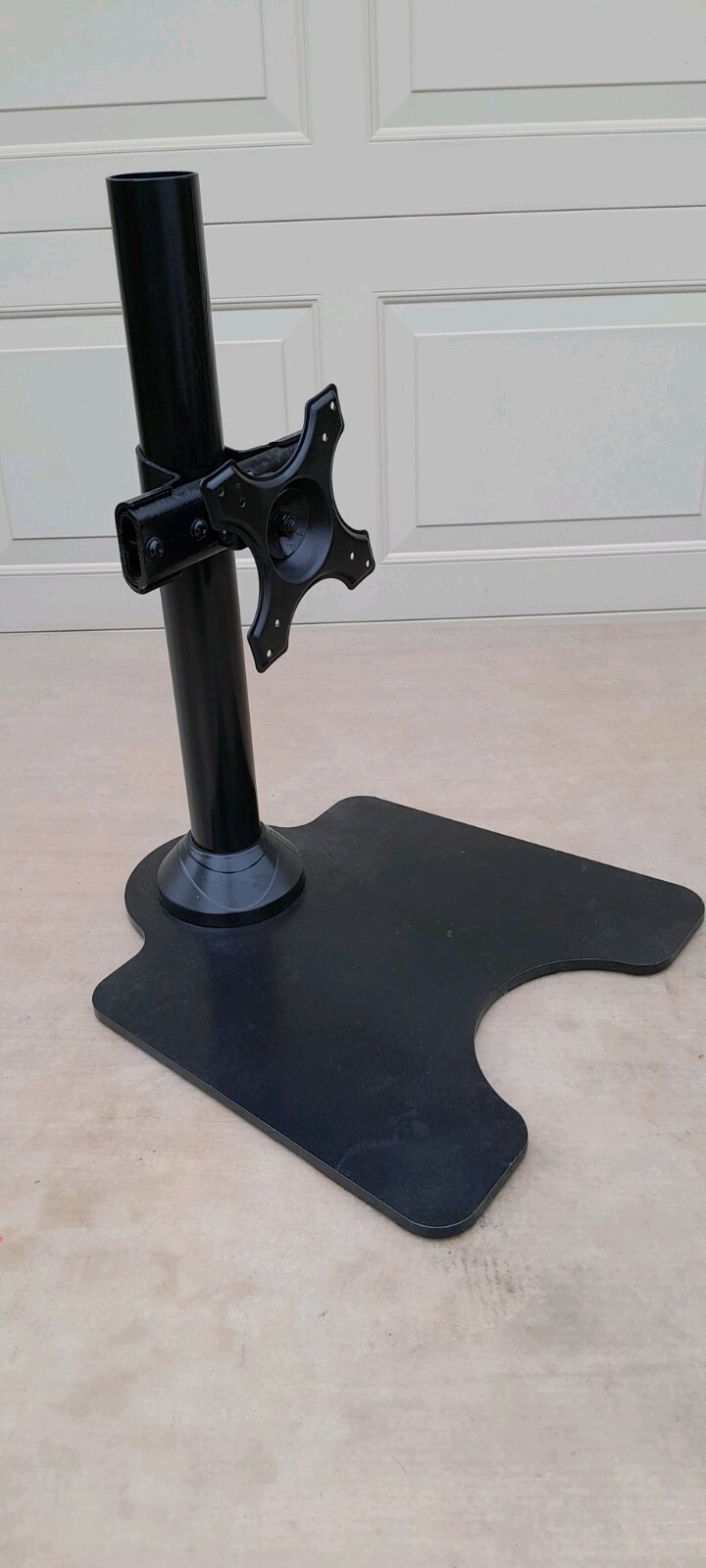 MONITOR STAND, HEAVY DUTY FOR LARGE MONITOR, ADJUSTABLE HEIGHT, ROTATABLE-image