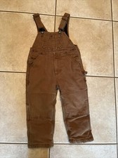 Toddlers Polar King by Key Insulated Bibs size 3T Preowned Brown