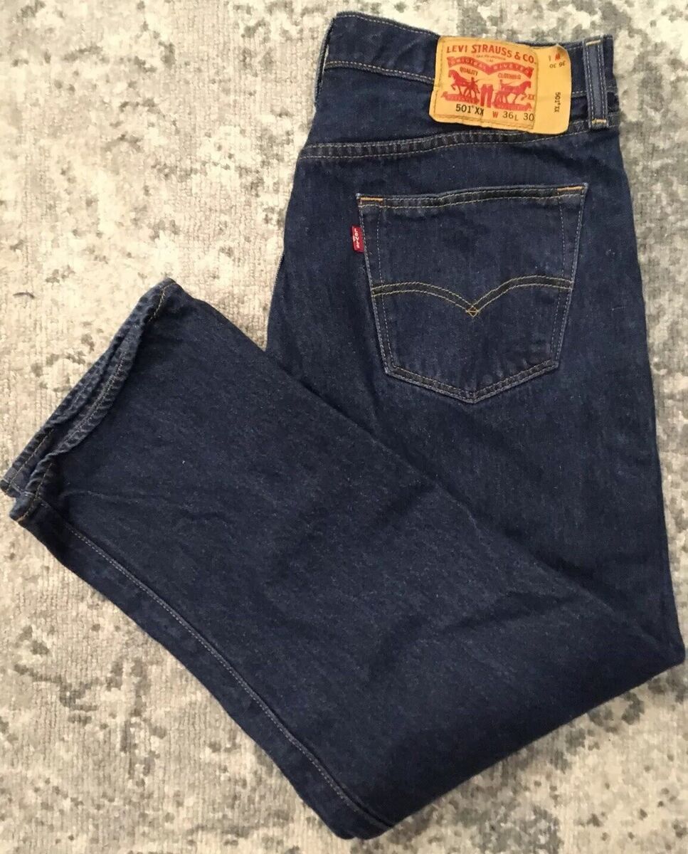 Levis 501XX W36 L30 Button Fly V Jeans Single Stitch Vintage Levis 501XX W36 L30 Button Fly V Jeans Single Stitch Vintage