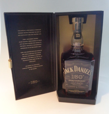 Jack Daniel`s 150th Anniversary Tennessee Whisky Limited Edition 1.000ml 50% OVP