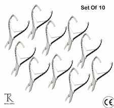 Pack Of 10 - Chiropody Instruments Nail Nipper Printed Handle Str Thick Toenails
