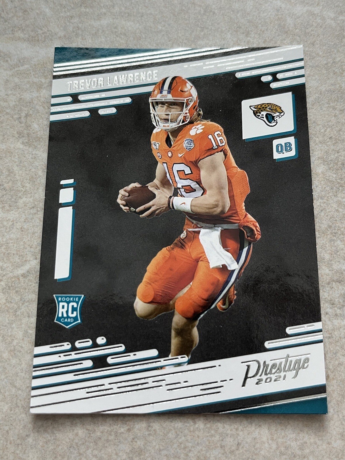 2021 Panini Prestige Rookies #201 Trevor Lawrence RC NCAA Clemson Tigers