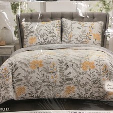 Lush Decor Aprile Floral Reversible 3 Pieces Quilt Set Full/Queen Size