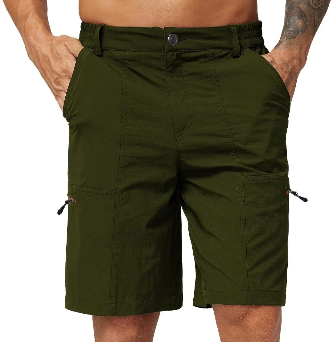 Water resistant outlet cargo shorts