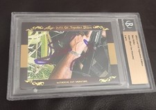 2011 LEAF CUT SIGNATURE EDITION BEN STILLER AUTO AUTOGRAPH 1/4 ACTOR NICE