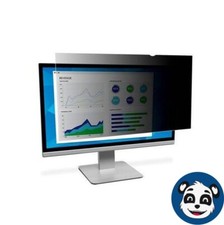 3M PF181C4B - Black Privacy Filter, Black, Glossy For 18.1-in Widescreen Monitor