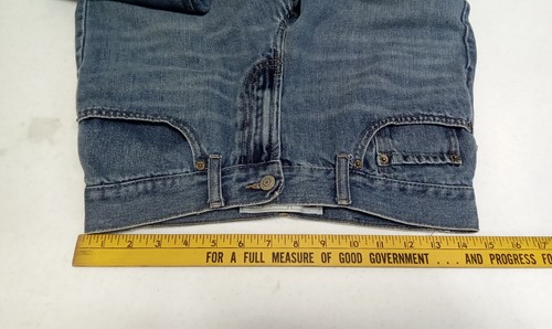 Levis Jeans Boys 16 Reg Blue Med Wash 505 Straight - Picture 7 of 9
