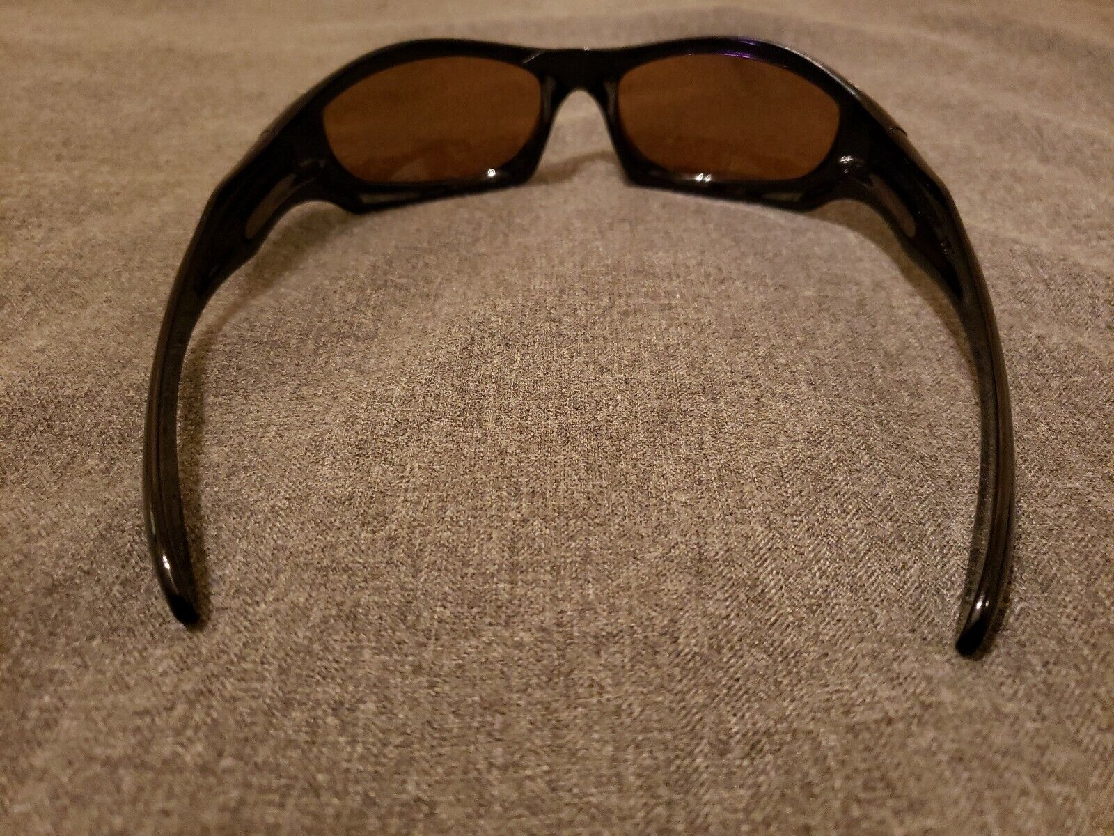 Oakley Monster Dog Polished Black w/ Shallow Blue Pol… - Gem