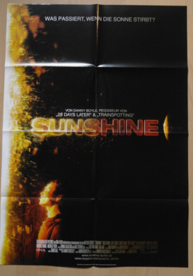 Q167 - 3x Aushangfotos + A1 Plakat SUNSHINE Cillian Murphy/ Rose Byrne