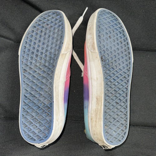 Vans Tie Dye RAINBOW Shoes Off the Wall Sneakers Womens 8.5 Men’s 7 Ombré Pride - Picture 8 of 12