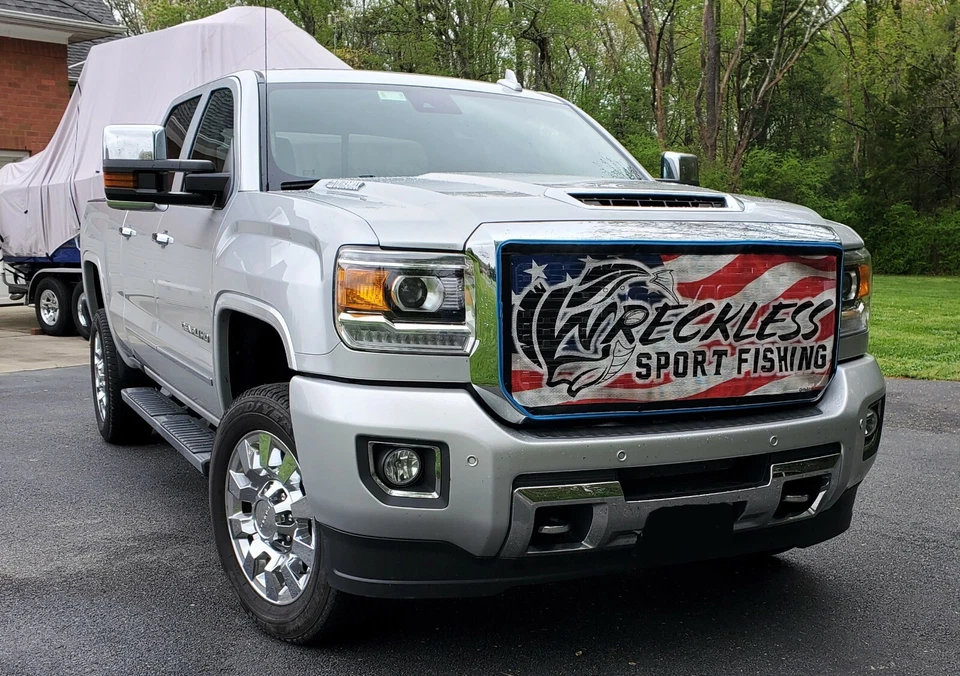 GrilleAdz® 1992-96 Ford Bronco/Series impresión personalizada pantalla de errores BS-902-2-PERSONALIZADO Foto 3 de 4