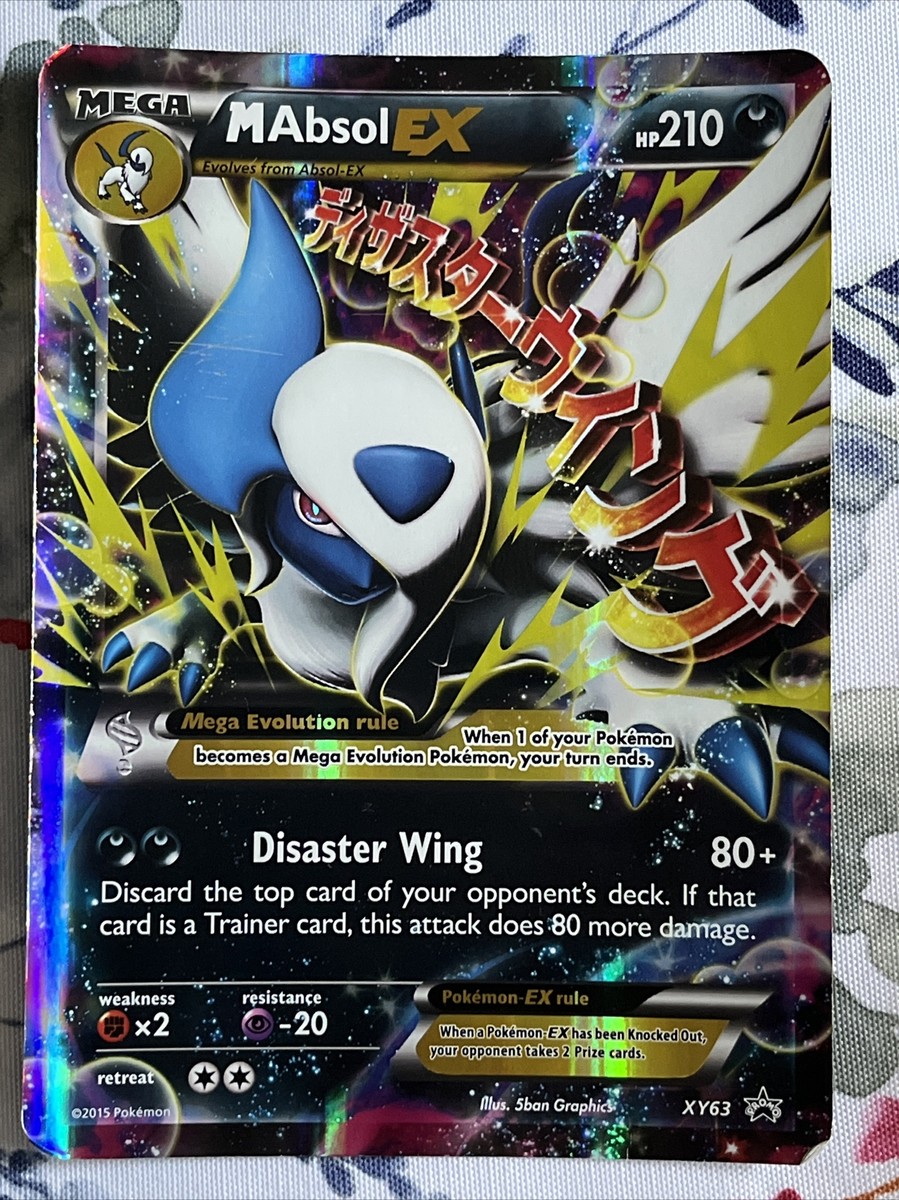 Pokémon Jumbo M Absol EX Card XY63 | eBay