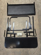 RHOX Seat-711 for E-Z-Go TXT Golf Cart | Steel Flip Seat | Pictured Items Only