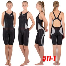 NWT HXBY 511-1 COMPETITION TRAINING RACING KNEESKIN SWIMWEAR XS US GIRLS 7-8 NEW
