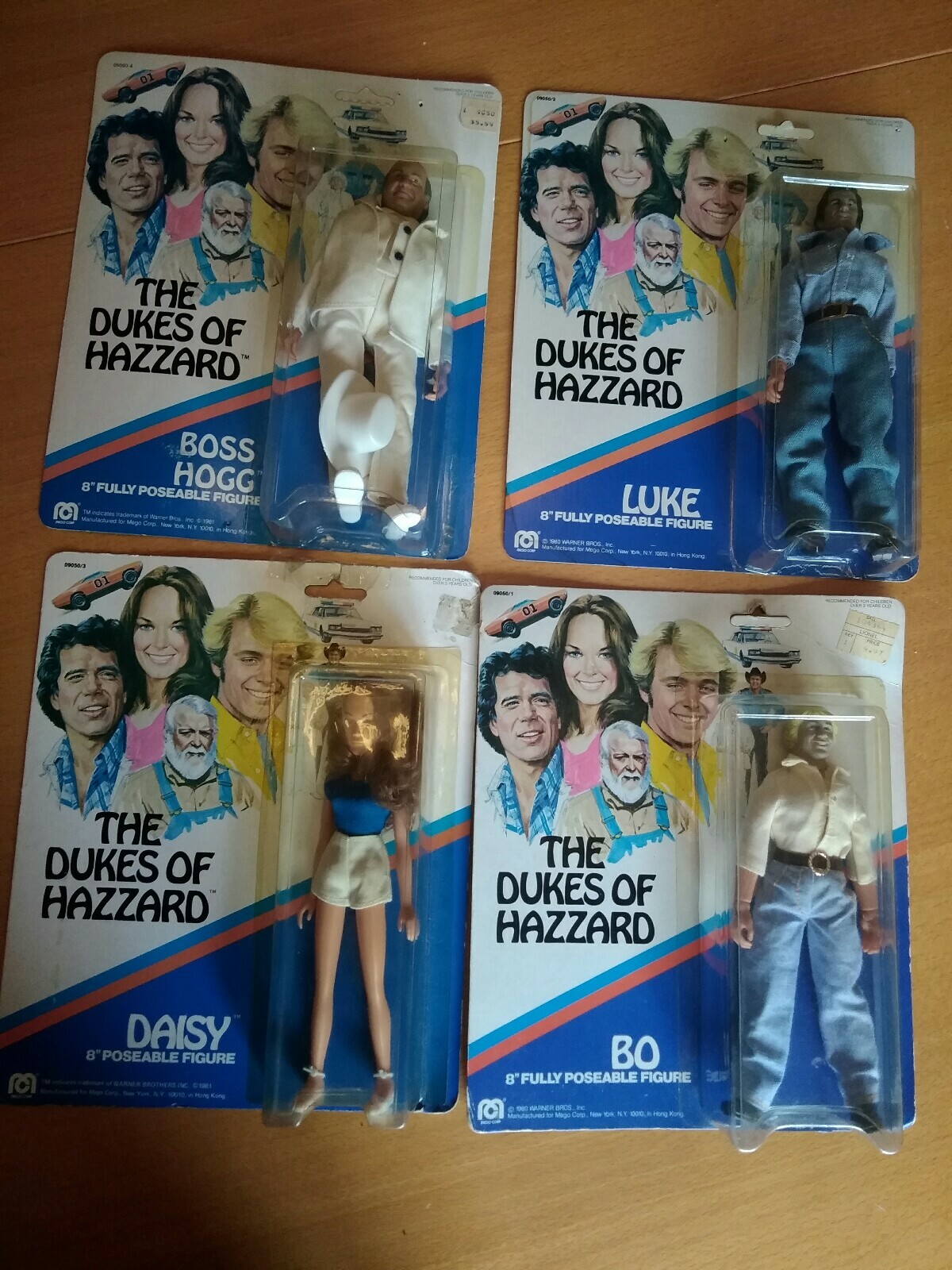 MEGO DUKES OF HAZZARD 1981 Lot Mint In Box Mibs MEGO DUKES OF HAZZARD 1981 Lot Mint In Box Mibs