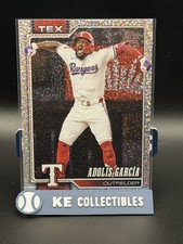 2026 Topps Series 1 Celebration Adolis García #318 Confetti Foil - TX Rangers