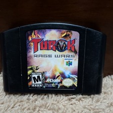 Turok: Rage Wars (N64) Loose Cart Only - Authentic Good Condition