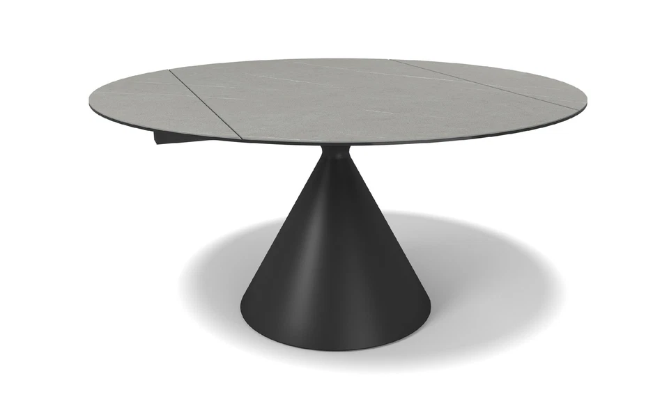 Modulax Cassan Grey Ceramic Extending Dining Table 150x90cm RRP £1740