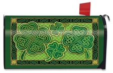 Briarwood Lane Celtic Shamrocks St. Patrick's Day Mailbox Cover