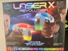 Laser X Two Player Revolution Double Blasters Battery Opera Laser Tag Gaming Set
