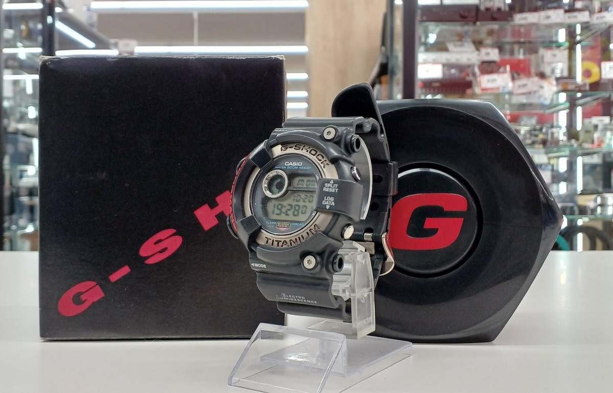 G-SHOCK FROGMAN DW-8200 チタン ブラック Casio G-Shock DW-8200-1A FROGMAN Black Quartz | eBay
