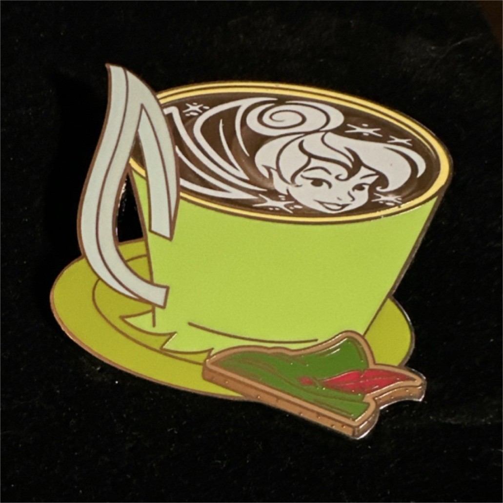 Disney Pin 2018 LE 3000 Tinker Bell Lattes With Character 
