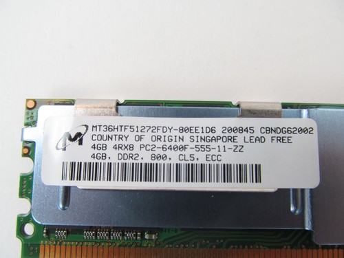 IBM 46C7572 8GB Kit (2X 4Gb) 4Rx8Pc2-6400-666 zj - Picture 4 of 5
