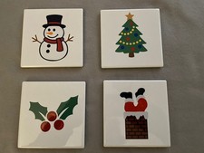 Hand Made Christmas Coasters