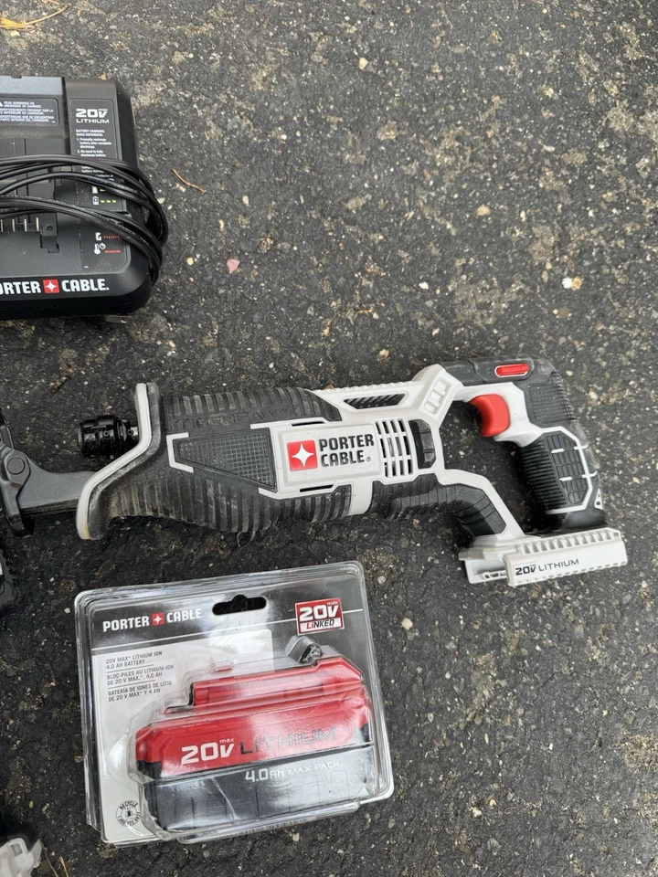 Porter-Cable PCCK6118 20V MAX Li-Ion Cordless 3-Tool Combo Kit New - Image 4 of 4