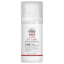 Eltamd UV Clear Face Sunscreen SPF 46, Oil-Free Sunscreen with Zinc Oxide, Derma