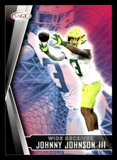 Johnny Johnson III 2022 SAGE #30 Oregon Ducks NFL RC ROOKIE CARD. rookie card picture