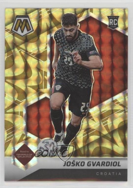 2021-22 Panini Mosaic FIFA Road to World Cup Josko Gvardiol #198 Rookie RC 0xm9