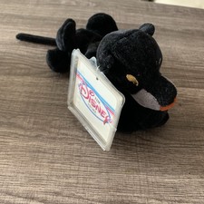 Disney Bagheera The Jungle Book 8  Beanie Plush Stuffed Animal Black Panther