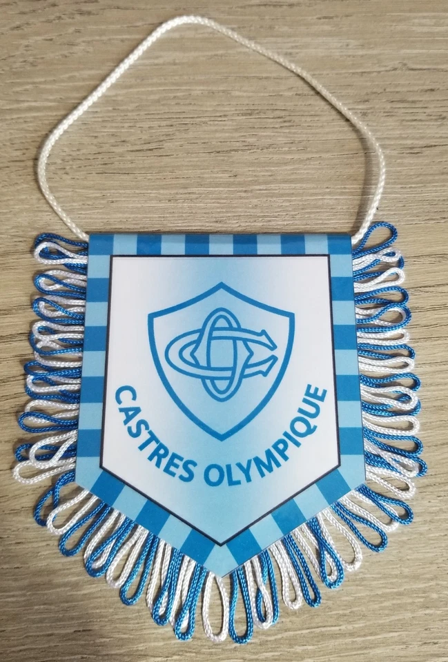 FANION  rugby  CASTRES OLYMPIQUE - Photo 1/1