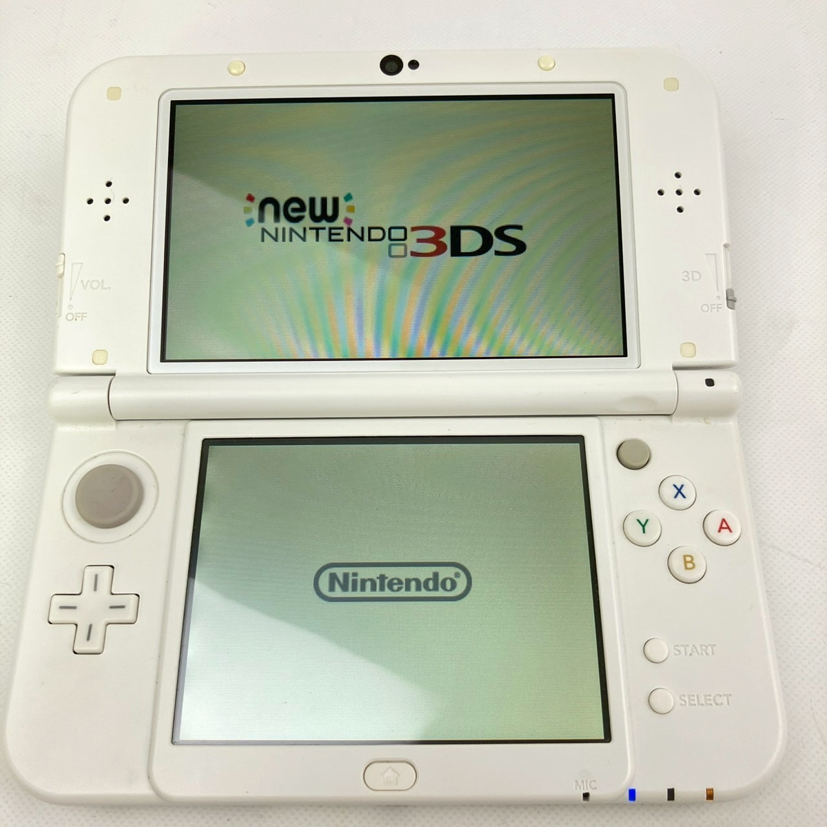 Nintendo new 3DS LL XL Pearl White Console Only Region Japanese