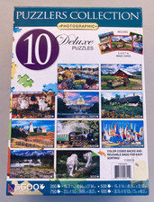 PUZZLERS COLLECTION 9 PHOTOGRAPHIC DELUXE PUZZLES