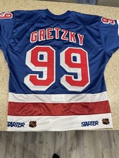Replica Wayne Gretzky 1998/99 "Final Game" Starter Hockey Jersey -Size 52