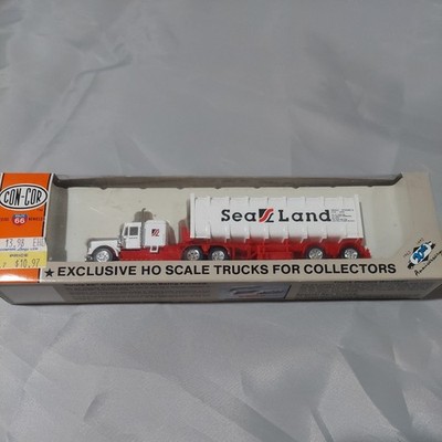 HO Scale Con-Cor 04-002022 30ft Bulk Tainer Sealand Lot#0473