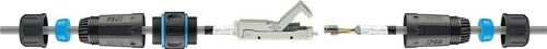 3x Outdoor (IP68) Netzwerkkabel-Verbinder, CAT 6A STP geschirmt; Outdoor (IP68) - Bild 3 von 6