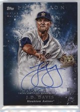 2018 Topps Inception Rookie and Emerging Stars Blue 20/25 JD Davis Auto 0y5