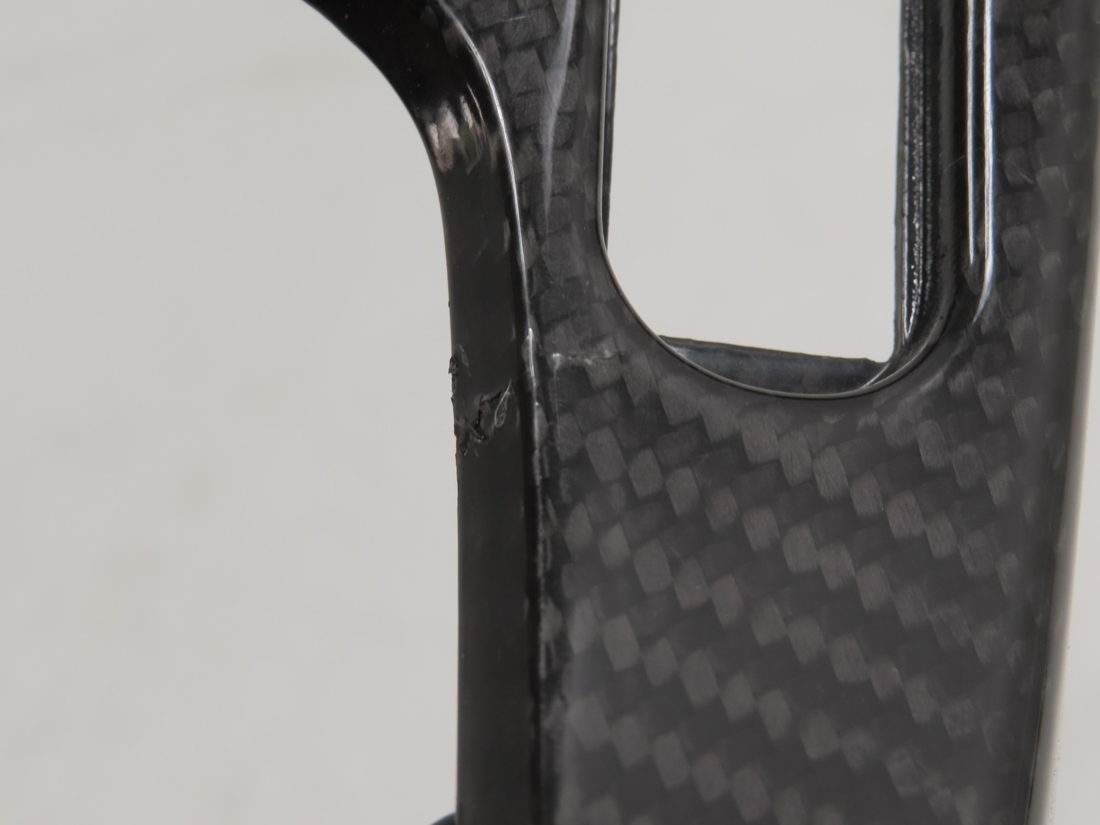 06 Lamborghini Gallardo Grab Handle Door Interior Carbon Fiber Left OEM 40086717
