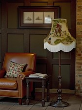 Fox hunting scene floor